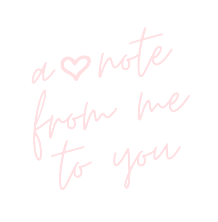 a love note from jessica